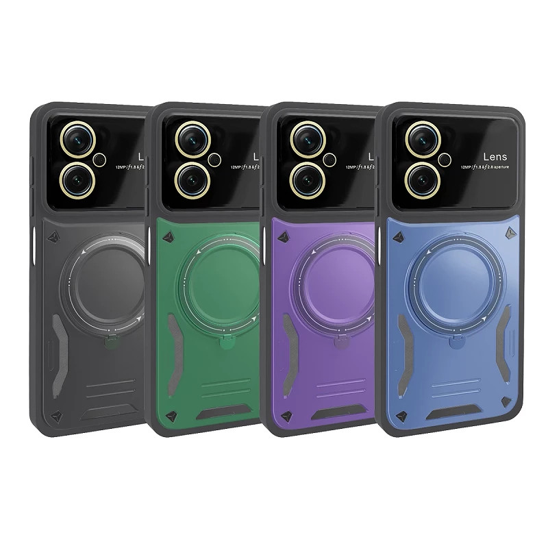 Funda Antigolpes Con Soporte Xiaomi Redmi Note 12 5G en 4-Colores