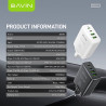 Cargador GaN Super Charger 100W Blanco PC927Y