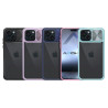 Funda Premium Anti-Golpe Gel iPhone 15 con Cámara Cubierta Deslizante