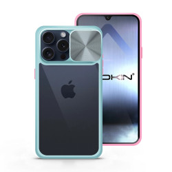 Funda Premium Anti-Golpe Gel iPhone 15 Pro Max con Cámara Cubierta Deslizante