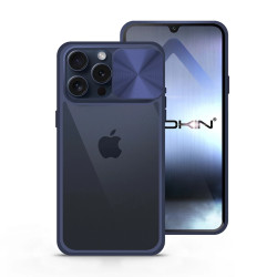 Funda Premium Anti-Golpe Gel iPhone 15 Pro Max con Cámara Cubierta Deslizante