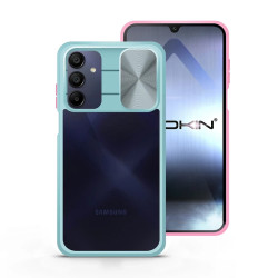 Funda Premium Anti-Golpe Gel Samsung Galaxy A15 con Cámara Cubierta Deslizante