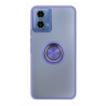 Funda Gel Moto G34 Iman con soporte Smoked