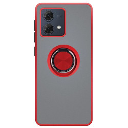 Funda Gel Moto G84 Iman con soporte Smoked