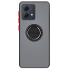 Funda Gel Moto G84 Iman con soporte Smoked