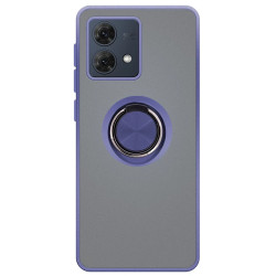 Funda Gel Moto G84 Iman con soporte Smoked