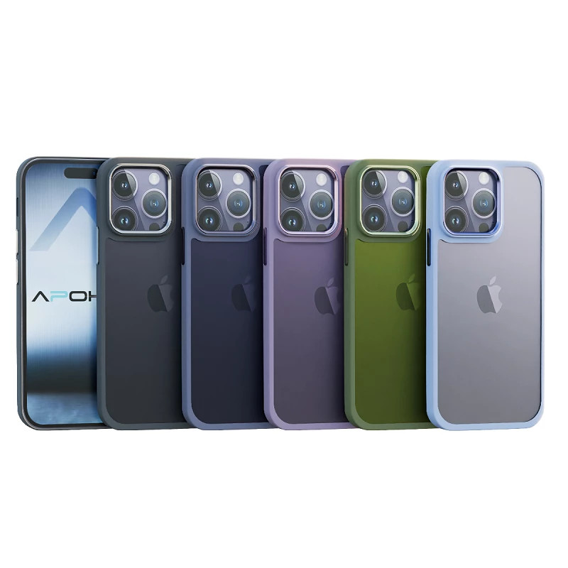 Funda Smoked Premium para iPhone 14 Pro Max en 5-Colores