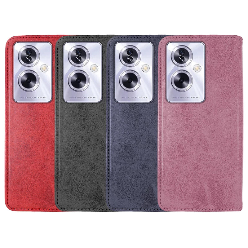Funda Tapa con Tarjetero Oppo A79 4G Polipiel - 4 Colores