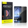 Cristal templado Privacidad Xiaomi Poco F5 Protector de Pantalla 5D Curvo