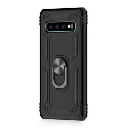 Funda Aluminio Antigolpe Samsung Galaxy A04 con Iman y Soporte de Anilla 360
