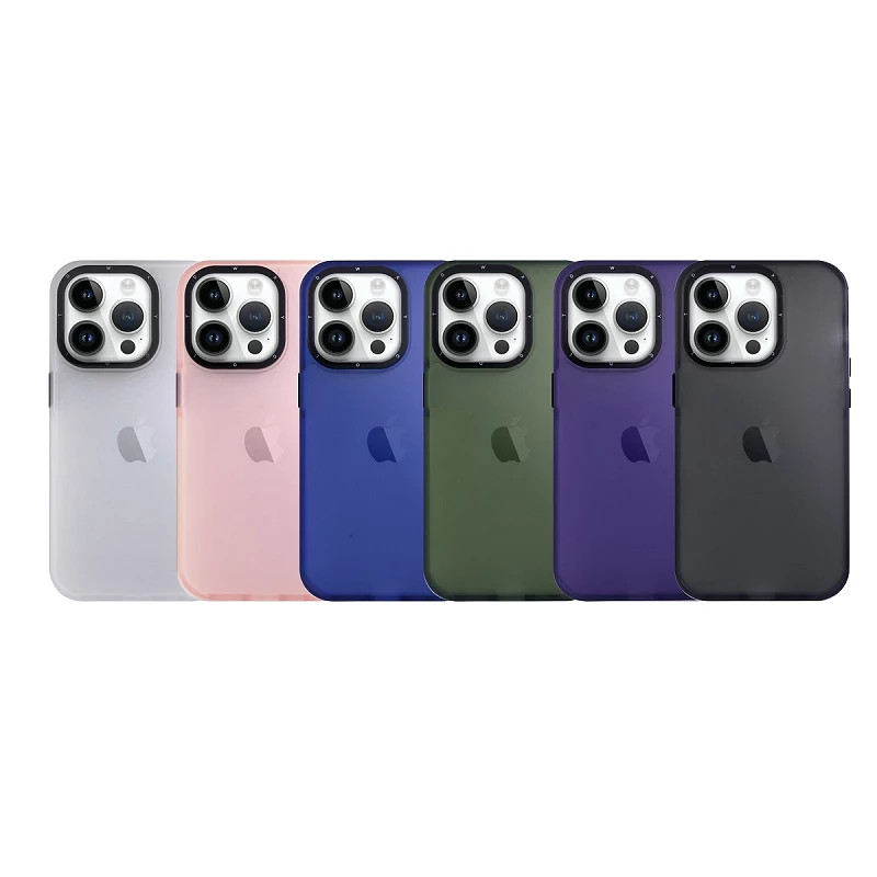 Funda Smoked Xycolt Camara iPhone 15 Pro Max 6-Colores