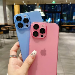 Funda Silicona Smoked Cubre cámara iPhone 12 6-Colores