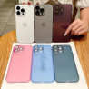 Funda Silicona Smoked Cubre cámara iPhone 12 6-Colores