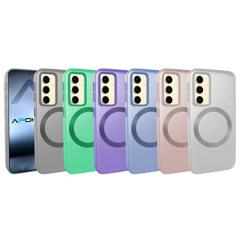 Funda Magsafe Cubre Cámara Samsung S23 Plus en 6-Colores