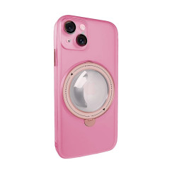 Funda Silicona Magsafe Mate Con Soporte iPhone 14 Plus en 6-Colores
