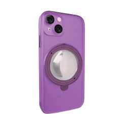 Funda Silicona Magsafe Mate Con Soporte iPhone 14 Plus en 6-Colores