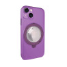 Funda Silicona Magsafe Mate Con Soporte iPhone 14 Plus en 6-Colores