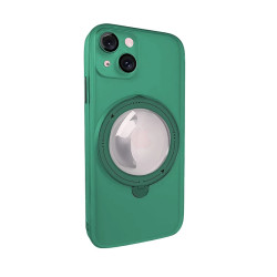 Funda Silicona Magsafe Mate Con Soporte iPhone 14 Plus en 6-Colores