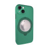 Funda Silicona Magsafe Mate Con Soporte iPhone 14 Plus en 6-Colores