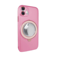 Funda Silicona Magsafe Mate Con Soporte iPhone 11 en 6-Colores