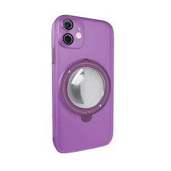 Funda Silicona Magsafe Mate Con Soporte iPhone 11 en 6-Colores