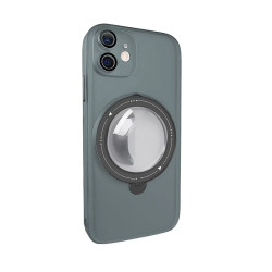 Funda Silicona Magsafe Mate Con Soporte iPhone 11 en 6-Colores