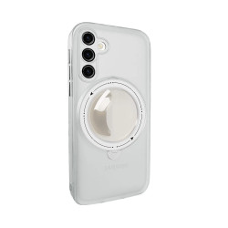Funda Silicona Magsafe Mate Con Soporte Samsung S23 en 6-Colores