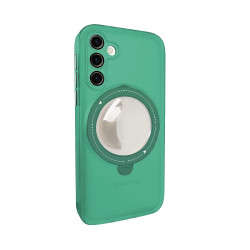 Funda Silicona Magsafe Mate Con Soporte Samsung S23 en 6-Colores
