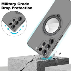 Funda Silicona Magsafe Mate Con Soporte Samsung S23 en 6-Colores