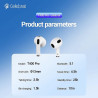 Auricular Celebrat T400-Pro Bluetooth 5.3 Blanco