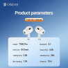 Auricular Celebrat T500-ANC Cancelacion Ruido Bluetooth 5.3 Blanco