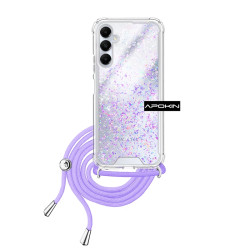 Funda Gel transparente con Cordón Samsung Galaxy A05S 4-Colores