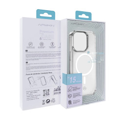 Funda Exclusiva Apokin iPhone 15 Plus Magsafe Negra