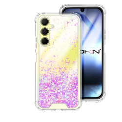 Funda Gel transparente purpurina Samsung Galaxy A15 4 -Colores