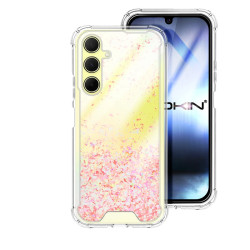 Funda Gel transparente purpurina Samsung Galaxy A15 4 -Colores
