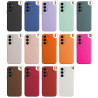 Funda Silicona Liquida Efecto Piel Samsung Galaxy S24 disponible en 14 Colores