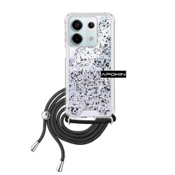 AIR* Funda Gel transparente con Cordón Xiaomi Redmi Note 13 Pro 5G 4-Colores