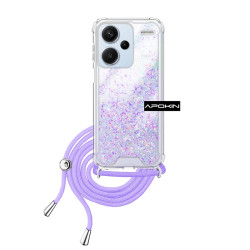 AIR* Funda Gel transparente con Cordón Xiaomi Redmi Note 13 Pro Plus 5G 4-Colores