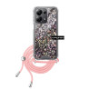 AIR* Funda Gel transparente con Cordón Xiaomi Redmi Note 13 4G 4-Colores