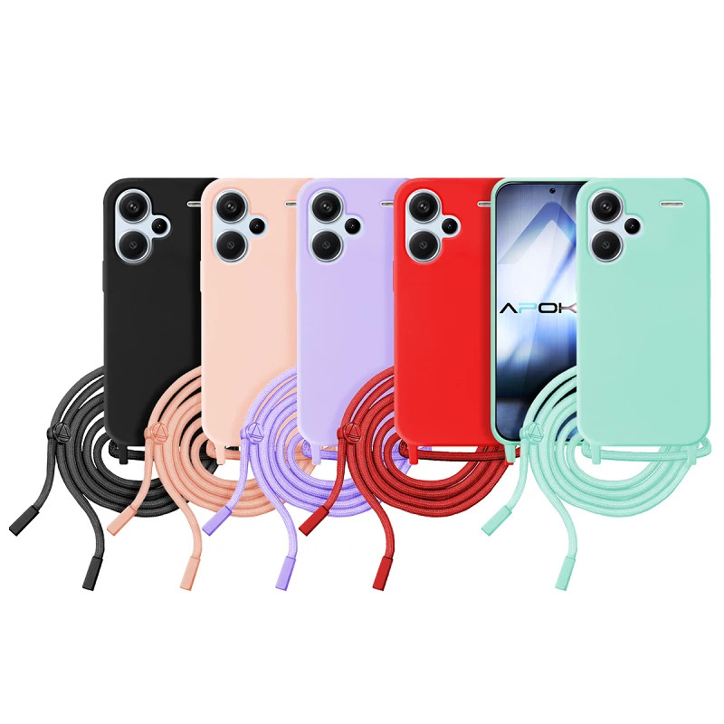 AIR* Funda suave con Cordon Xiaomi Redmi Note 13 Pro Plus 5G 5-Colores