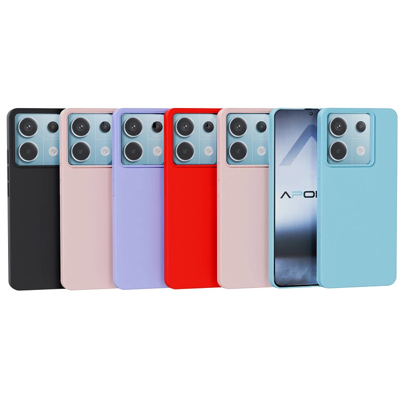 AIR* Funda Silicona Suave Xiaomi Redmi Note 13 5G - 7 Colores