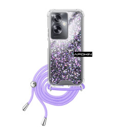 AIR* Funda Gel transparente con Cordón Oppo A79 5G 4-Colores