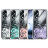 Funda Gel transparente purpurina Oppo A58 4G 4 -Colores