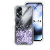 Funda Gel transparente purpurina Oppo A58 4G 4 -Colores