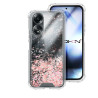 Funda Gel transparente purpurina Oppo A58 4G 4 -Colores