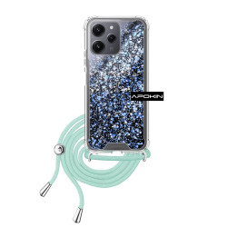 Funda Gel transparente con Cordón Xiaomi Redmi 12 4-Colores