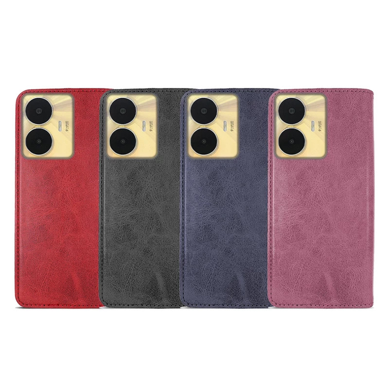 Funda Tapa con Tarjetero Realme C51 Polipiel - 4 Colores