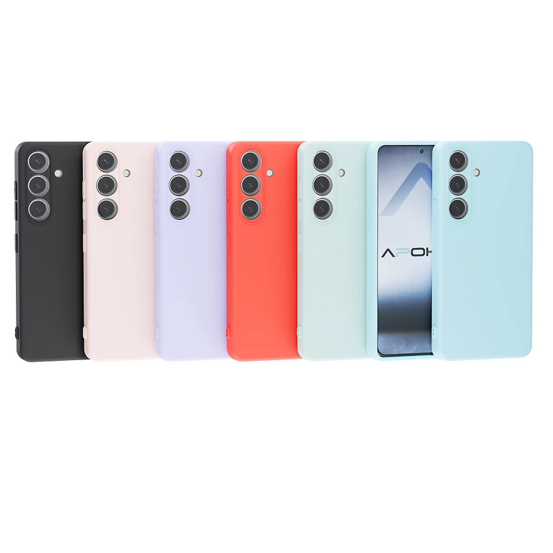 Funda Silicona Suave Samsung S24 Plus - 7 Colores