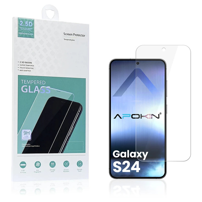 Cristal templado Samsung Galaxy S24 Protector Premium de Alta Calidad