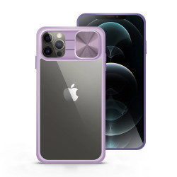 Funda Premium Anti-Golpe Gel iPhone 12 Pro Max con Cámara Cubierta Deslizante
